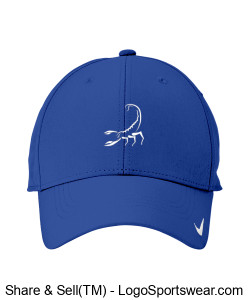 Blue SWC Hat Design Zoom